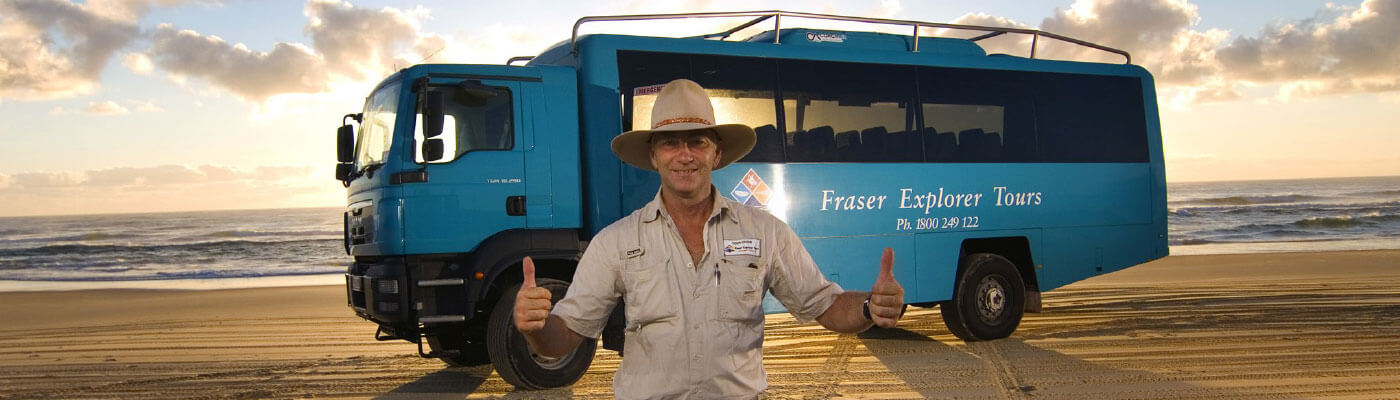 Fraser Island day tour from Hervey Bay